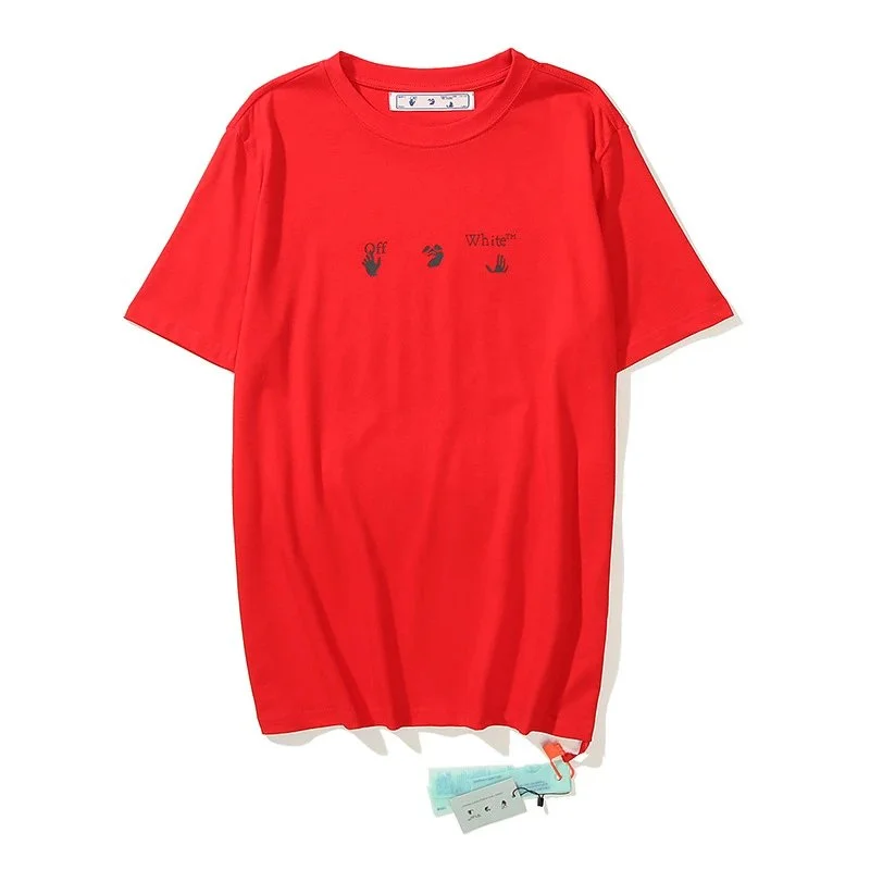 Off-White Off-White University Red T-Shirt Red - 1
