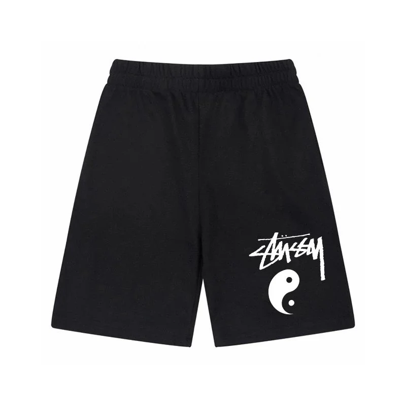 Stussy Stussy Black Yin-Yang Shorts Casual Black - 1