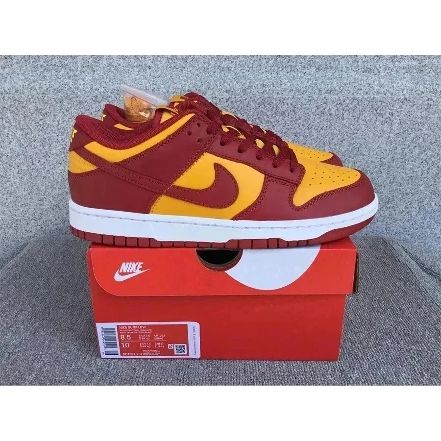 Nike Nike Dunk Low DD1391-701 Red/Yellow Sneakers Red - 1