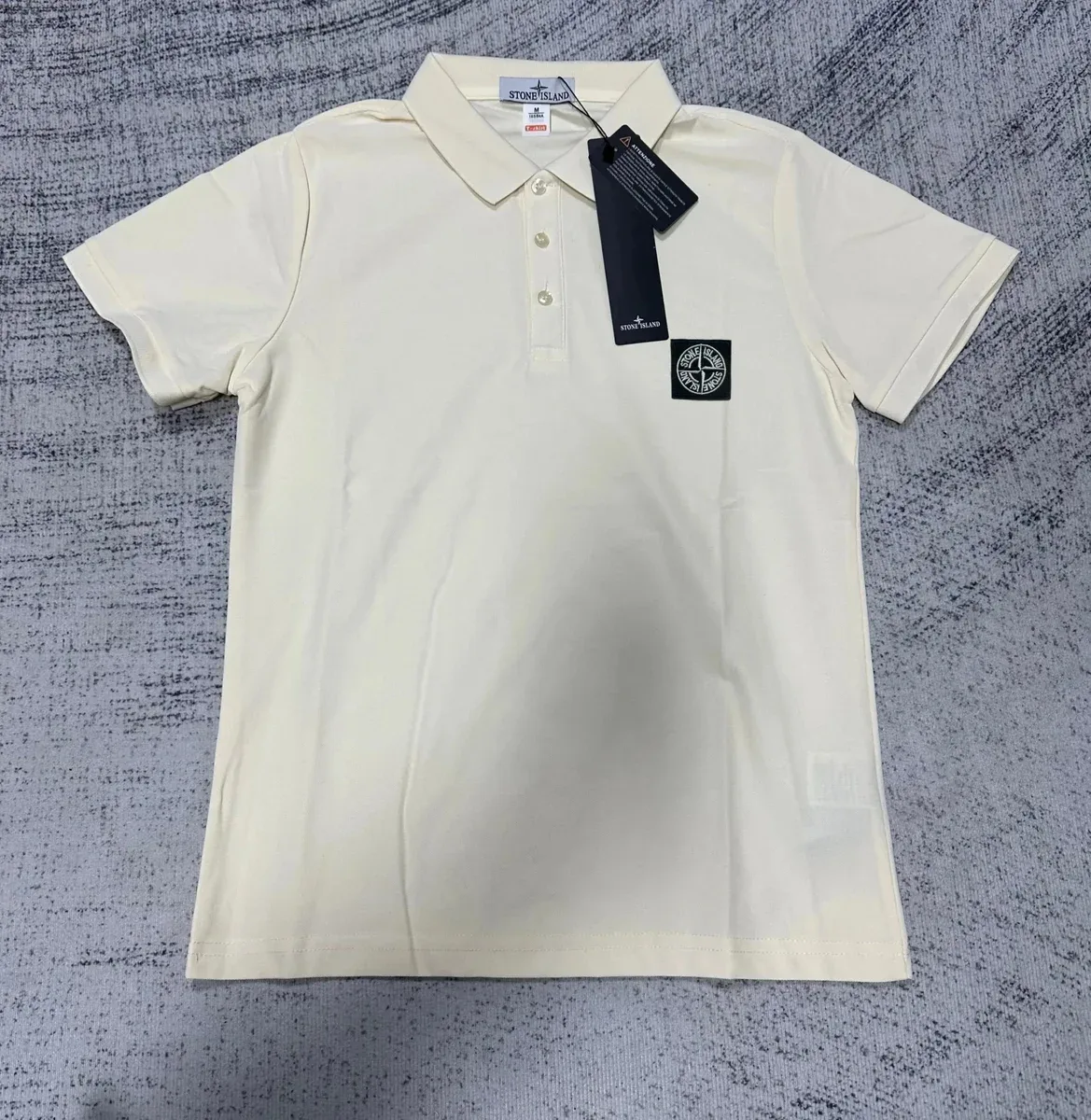 Stone Island Stone Island Beige Polo Shirt Beige