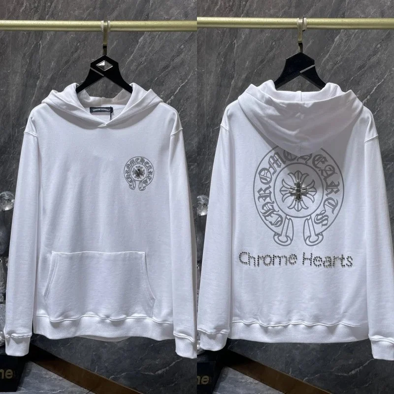 Chrome Hearts Chrome Hearts White Hoodie White