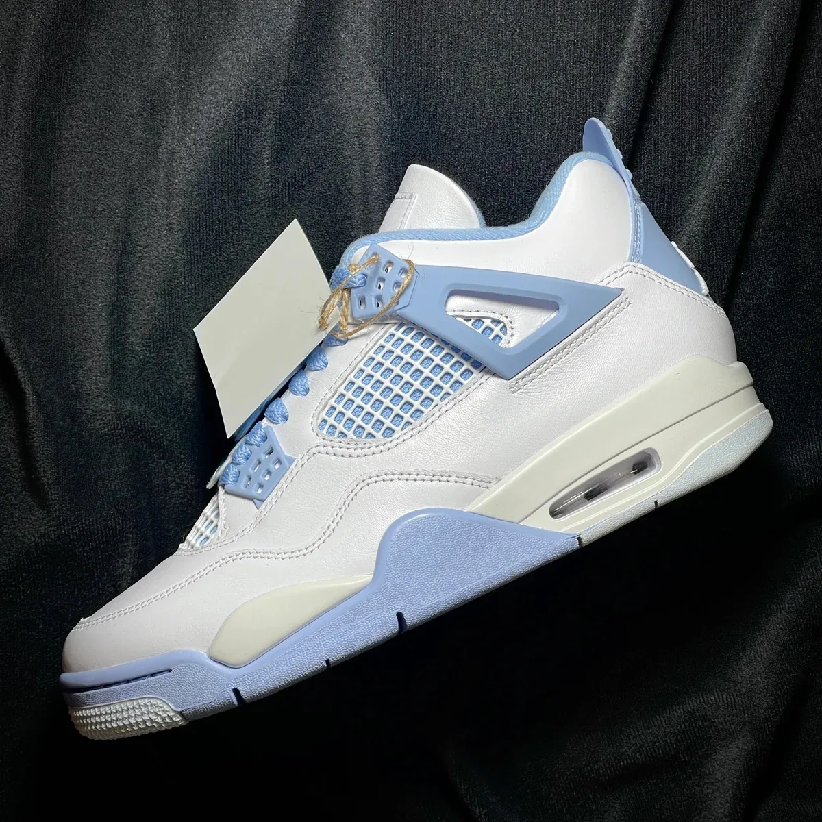 Nike Nike Air Jordan 4 Mothers Day Aluminum Blue Sneakers Blue - 1