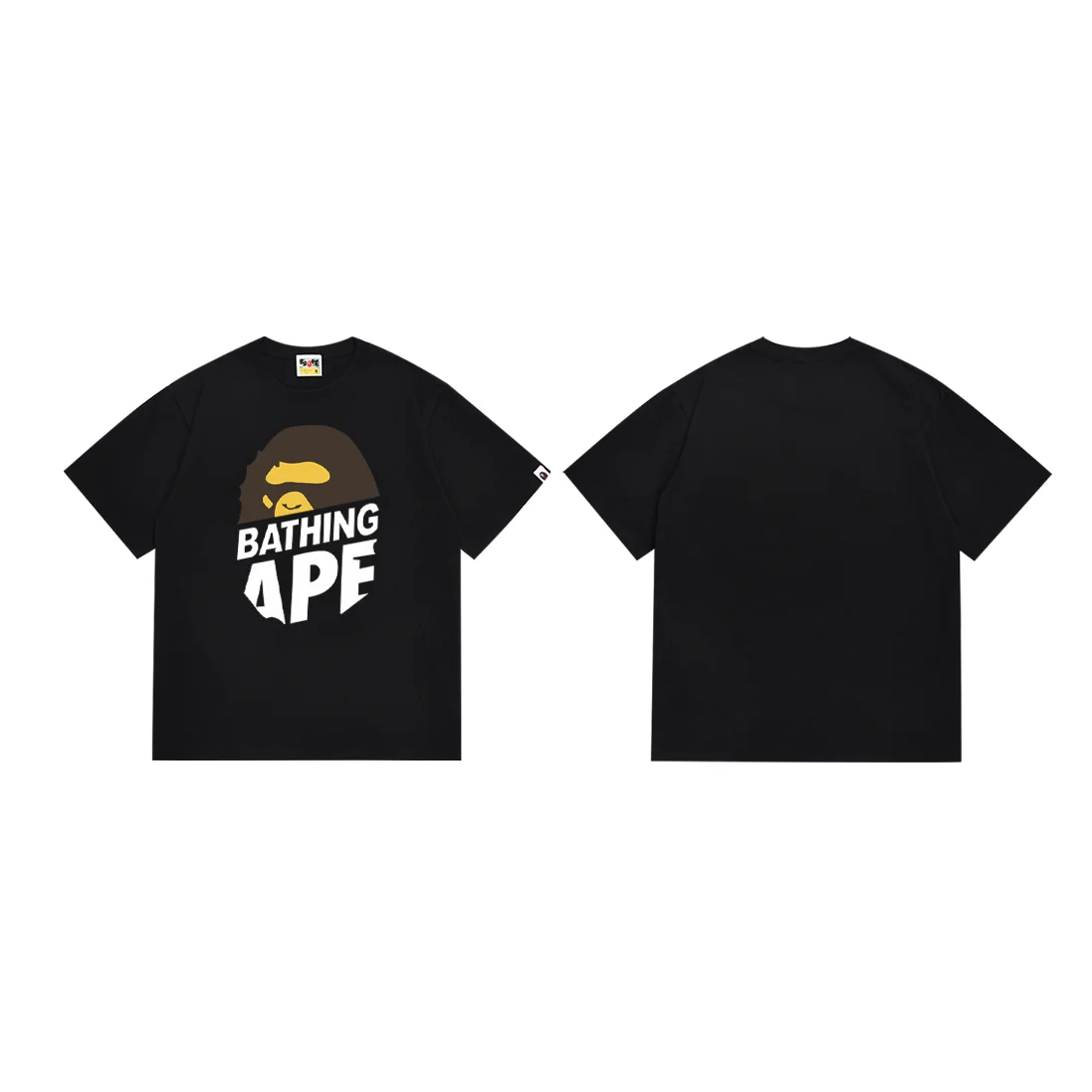 A Bathing Ape BAPE BAPE STA Black T-Shirt Black - 1