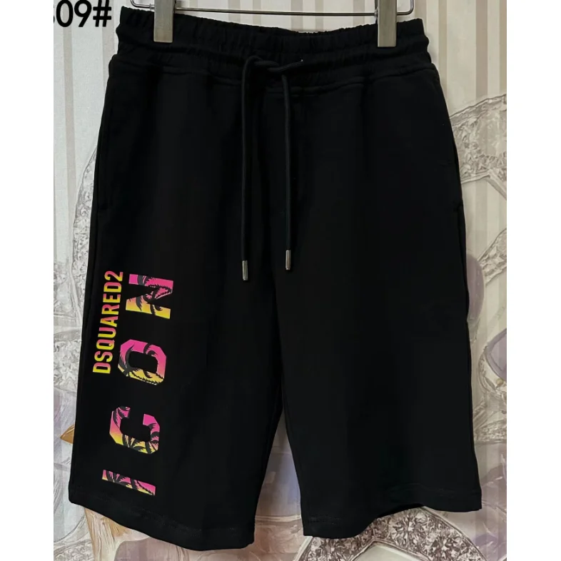 DSQUARED2 DSQUARED2 Icon Black Printed Shorts Black