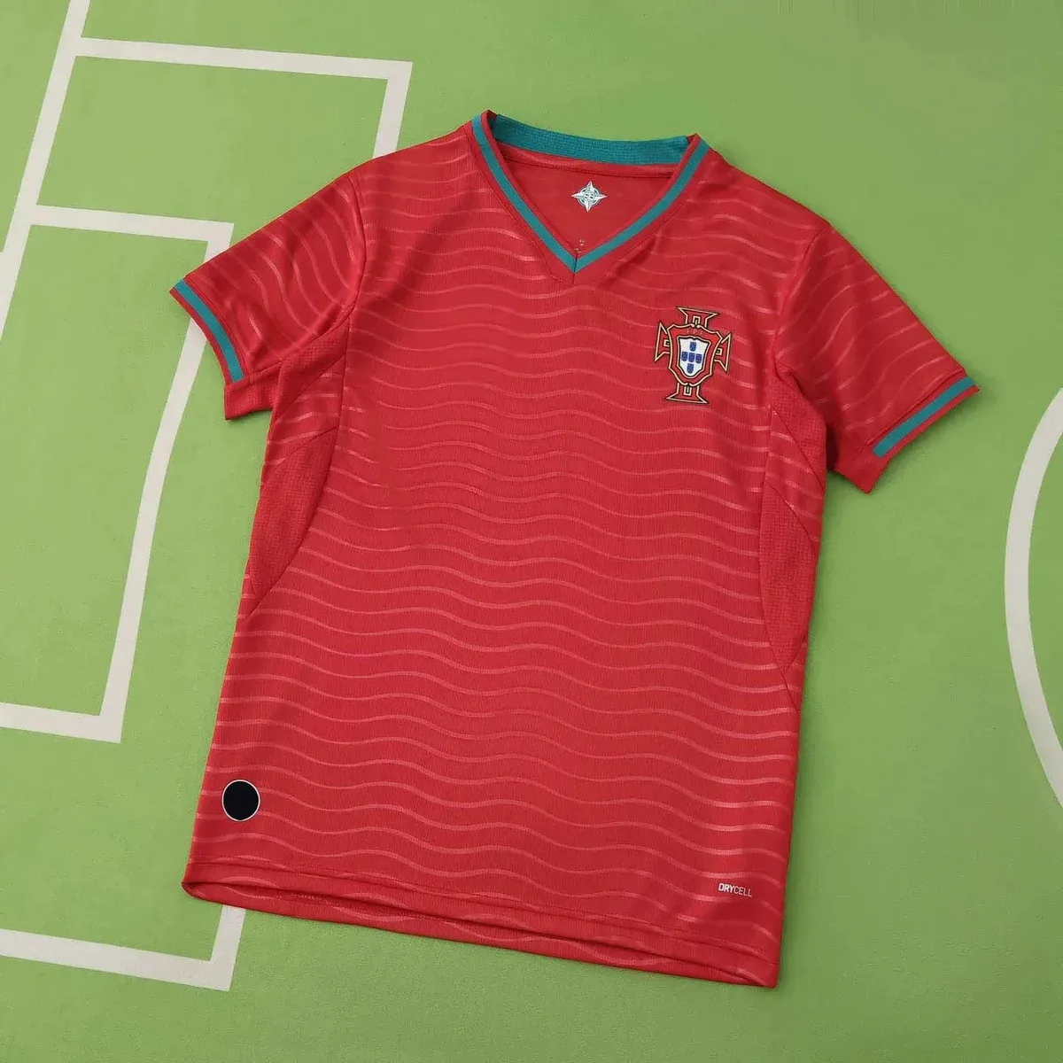 Nike Nike Portugal Home Jersey Red Sporty Football Shirt Red - 1