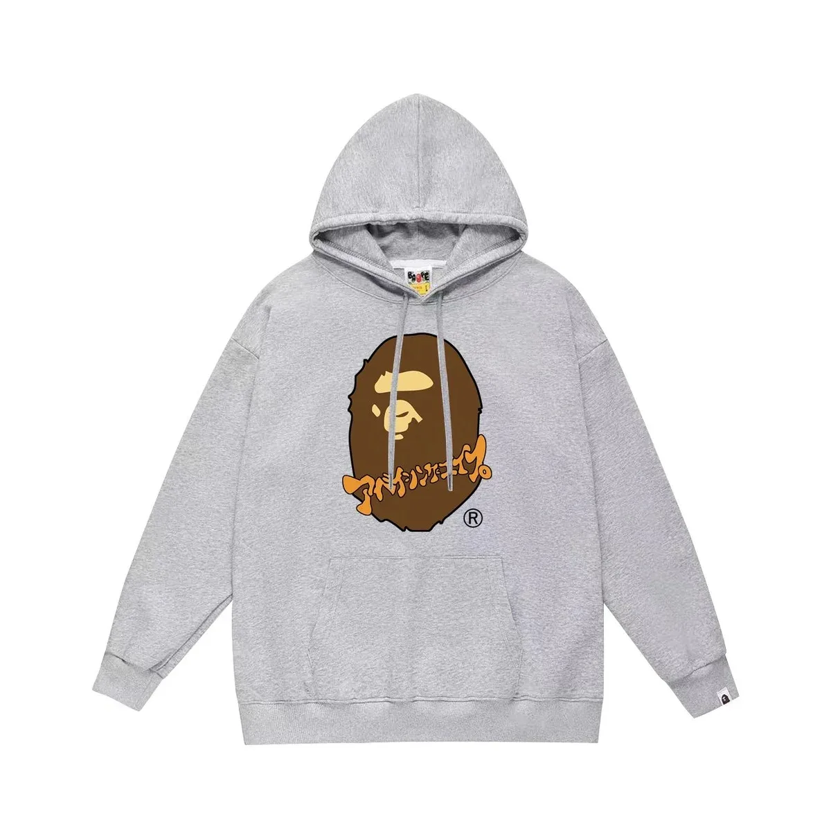 A Bathing Ape A Bathing Ape BAPE STA Grey Hoodie Grey - 1