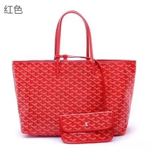 Goyard Goyard YARD Red Leather Tote Bag Red - 1