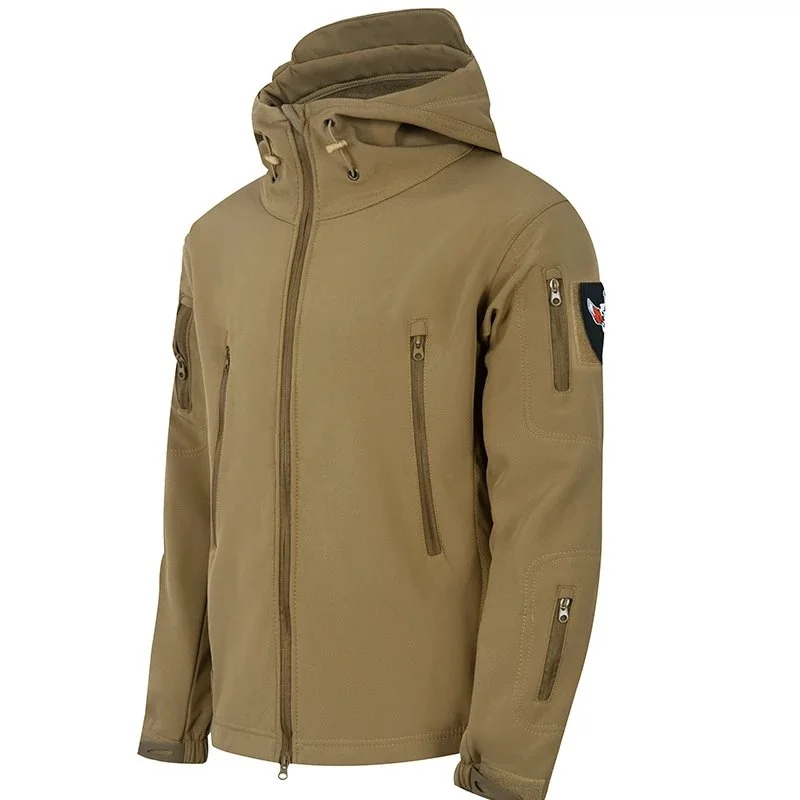 Other Khaki Tactical Soft Shell Jacket Beige - 1