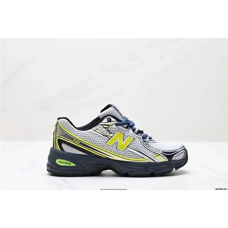 New Balance New Balance 990v6 Sail/Neon Yellow Sneakers White