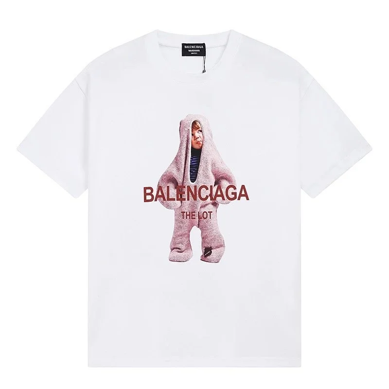 Balenciaga Balenciaga The Lot White T-Shirt White - 1