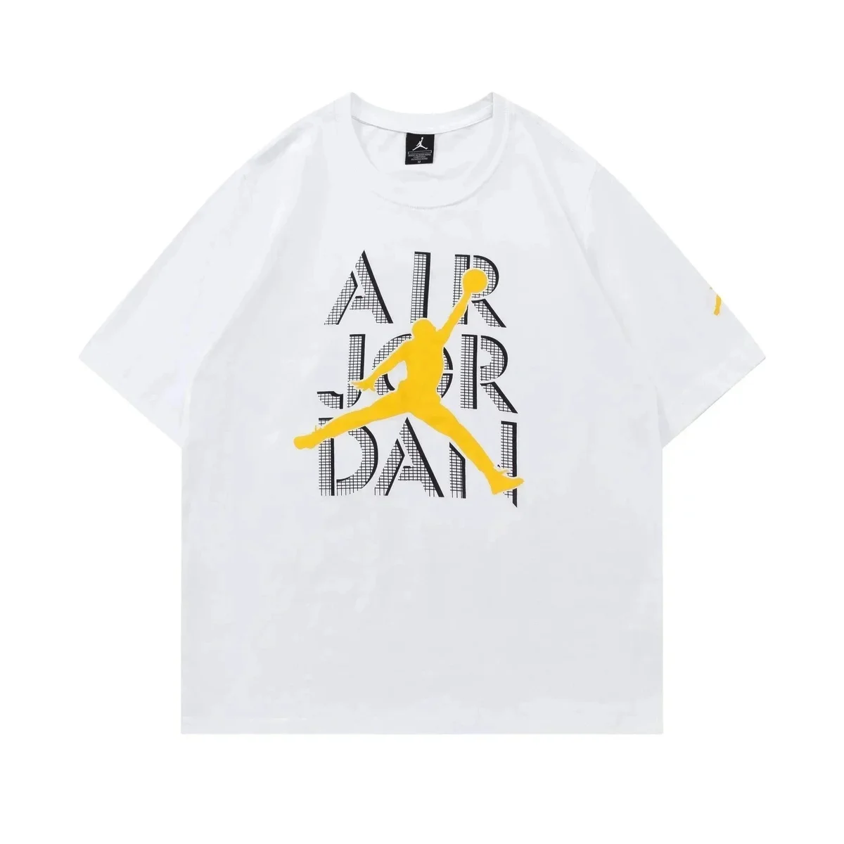 Jordan Jordan Air Jordan White Yellow Jumpman T-Shirt White - 1