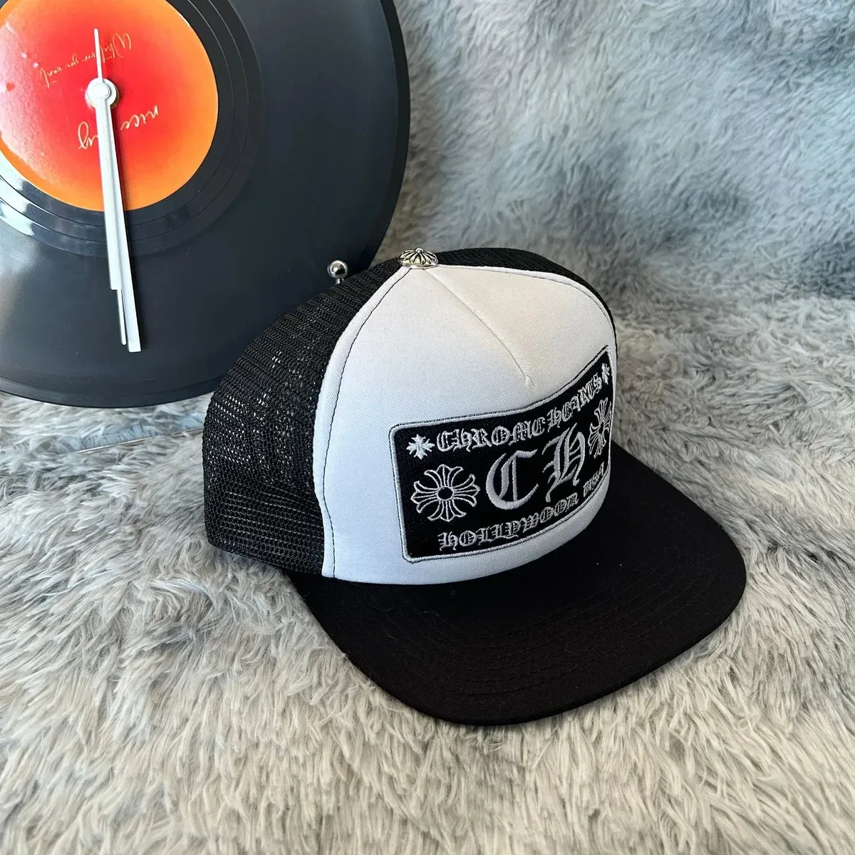 Chrome Hearts Chrome Hearts CH Cross Trucker Cap M112 Black