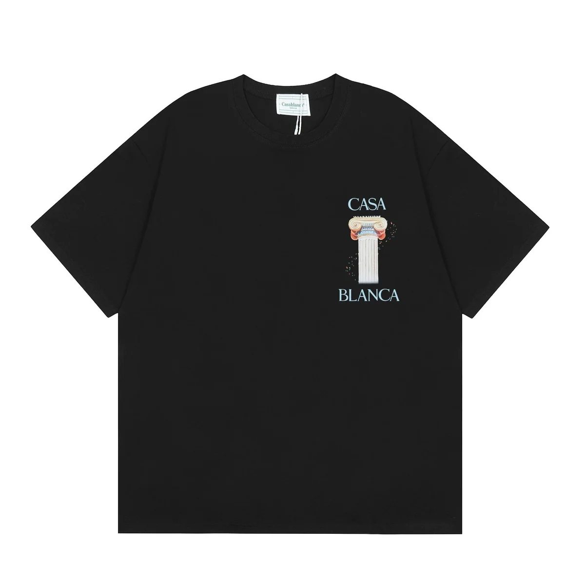Other Casa Blanca Black Column Graphic T-Shirt Black - 1