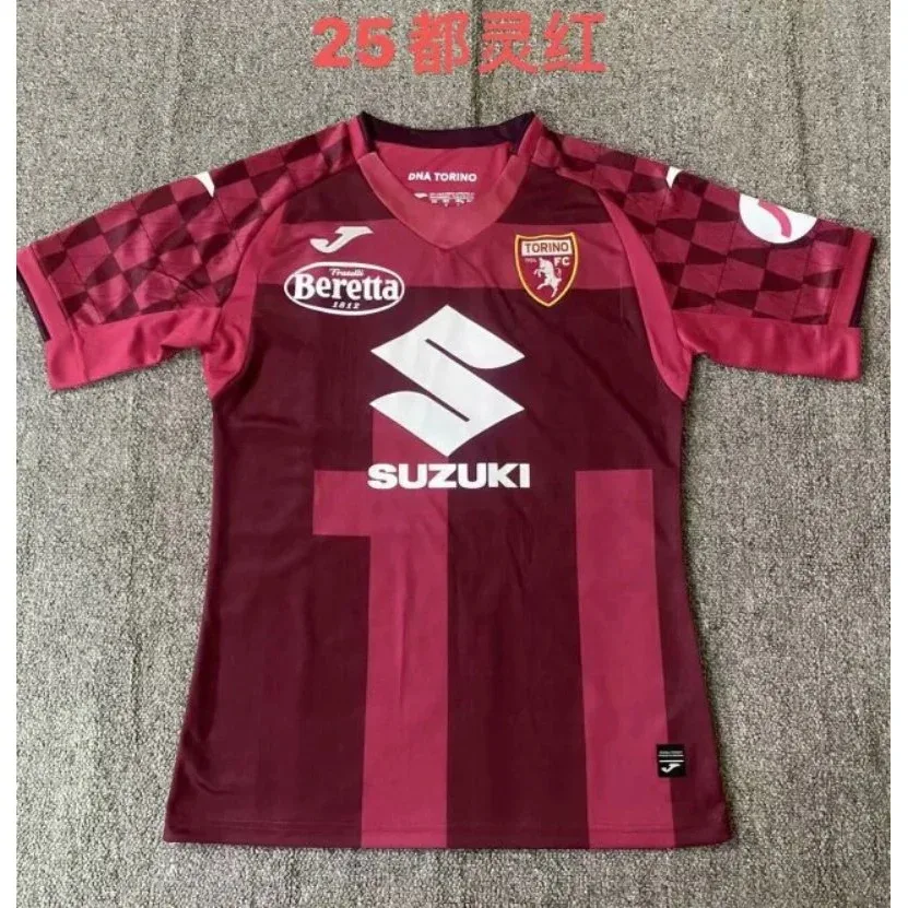 Joma Joma Torino FC Football Jersey Maroon and Pink Red - 1