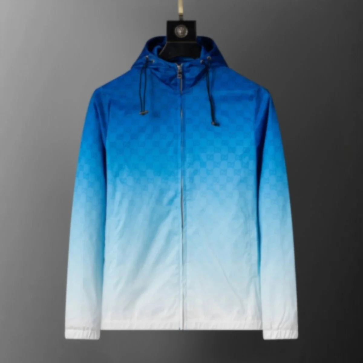 Gucci Gucci GG Supreme Gradient Blue Hooded Jacket Blue