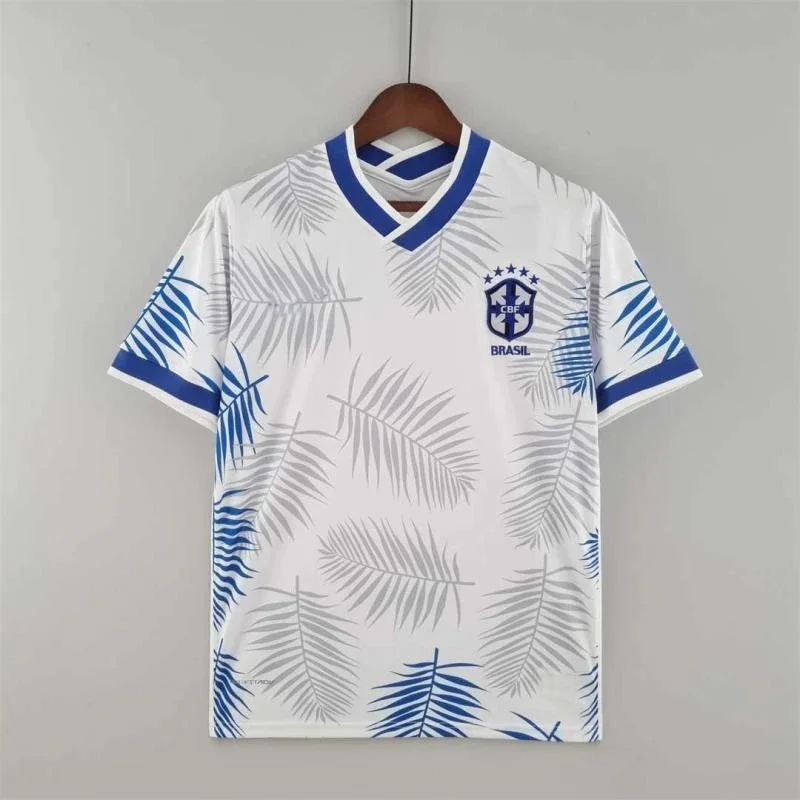 Other Brazil National Team Jersey 2022 White Feather Special Edition Shirt White - 1