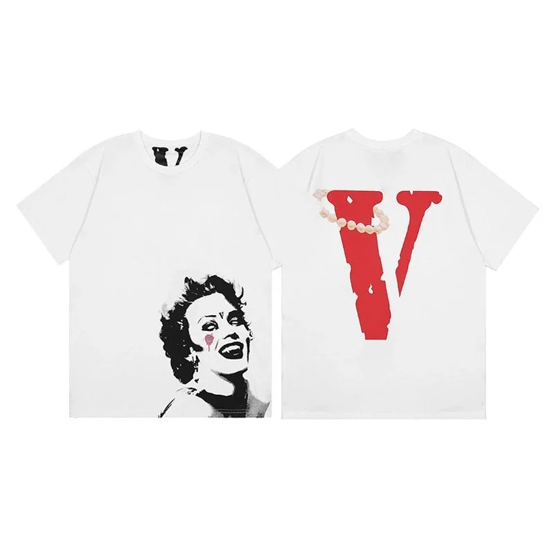 VLONE Vlone Marilyn White T-Shirt White - 1