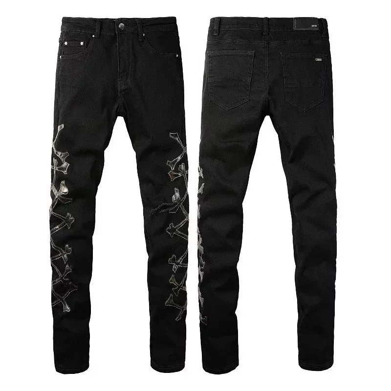 Chrome Hearts Chrome Hearts CH Cross Black Crossbone Jeans Black