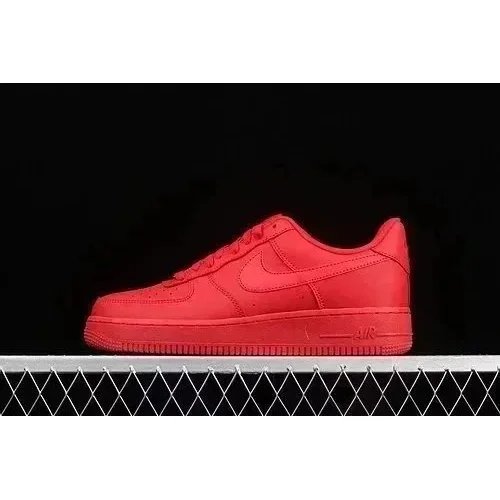 Nike Nike Air Force 1 Red Triple Red Sneakers Red - 1