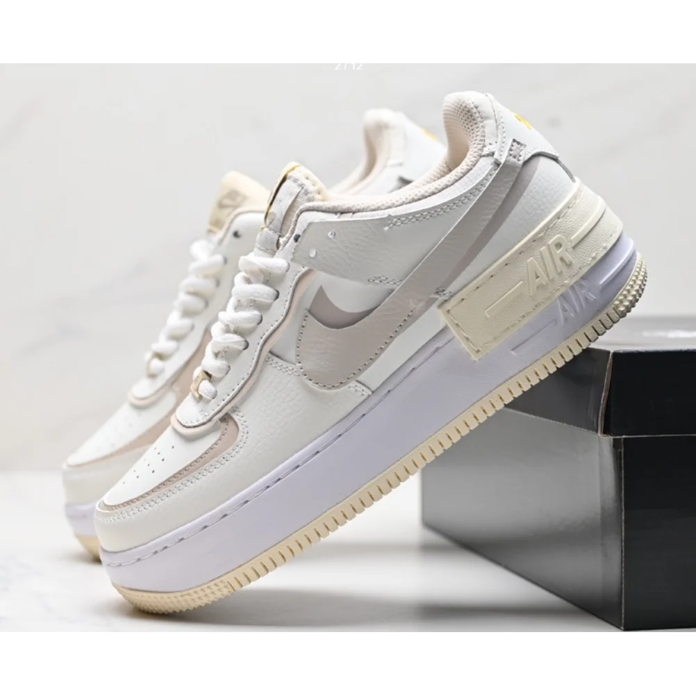 Nike Nike Air Force 1 Shadow Sail/University Red Sneakers White - 1