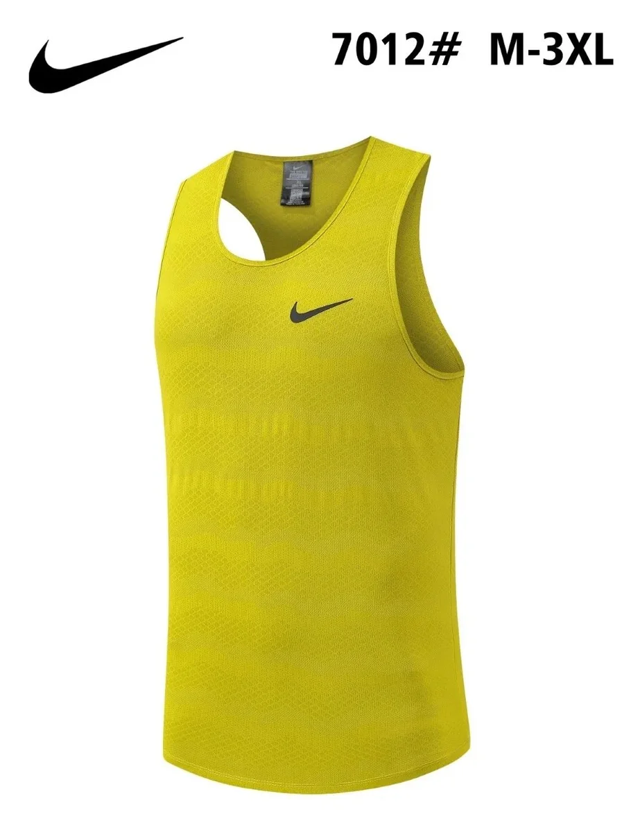 Nike Nike柠黄色Tank Top Sporty Yellow - 1