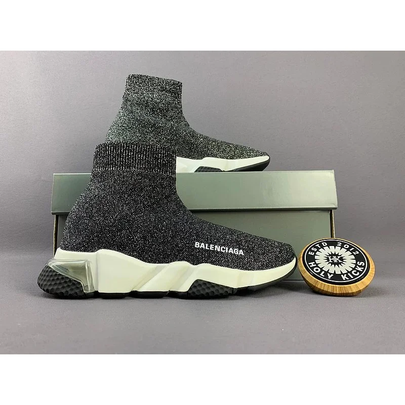 Balenciaga Balenciaga Speed Trainer Black/White Sneakers Black - 1