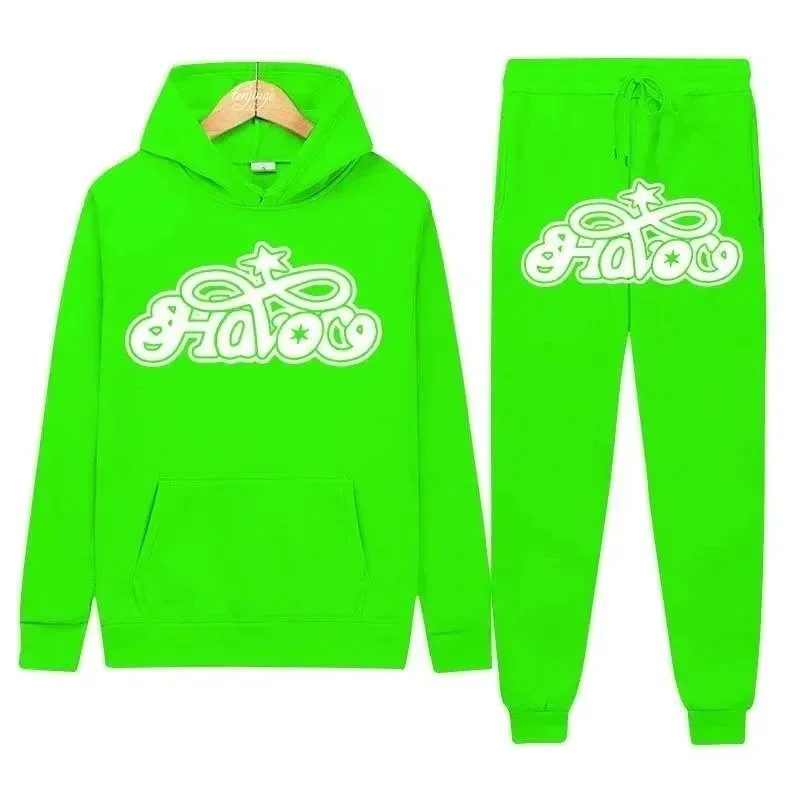 Other Havoco DD-15 Green Hoodie & Joggers Set Green - 1