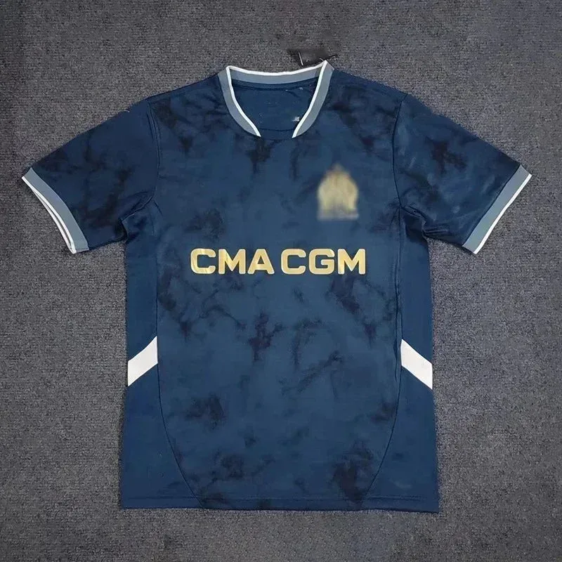 Other Navy Blue Marbled Soccer Jersey Navy - 1