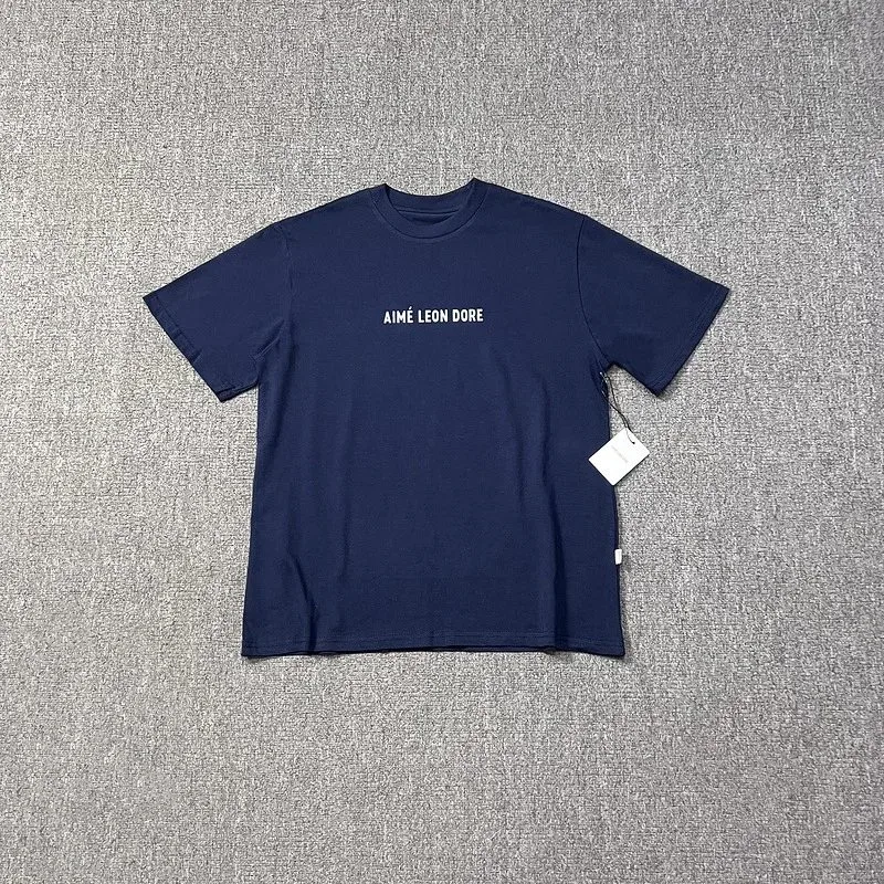Ami Paris AMI Deep Navy Logo T-Shirt Navy - 1