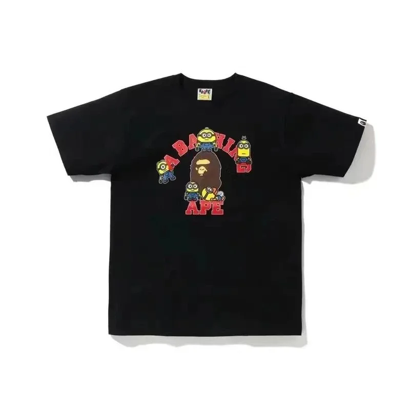 A Bathing Ape BAPE BAPE STA Minions Black T-Shirt Black - 1