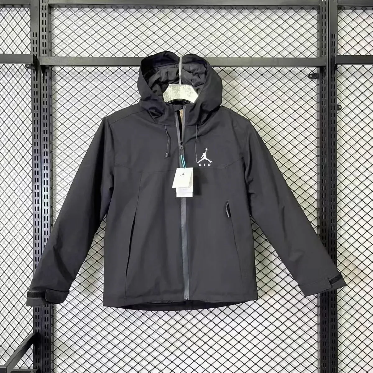 Jordan Jordan AJ03 Black Hooded Jacket Black