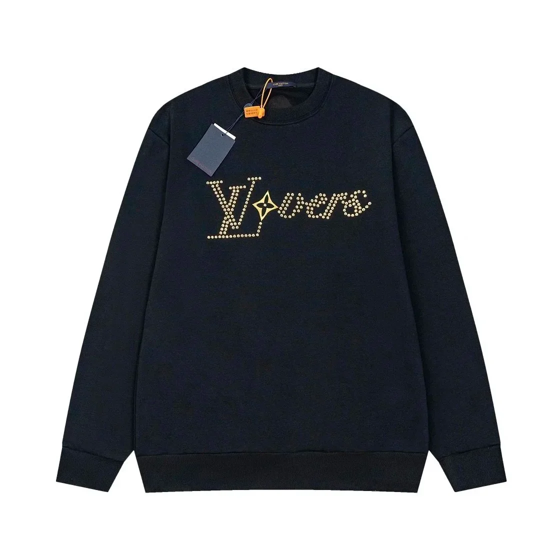 Louis Vuitton Louis Vuitton Monogram Black Crewneck Sweatshirt Black