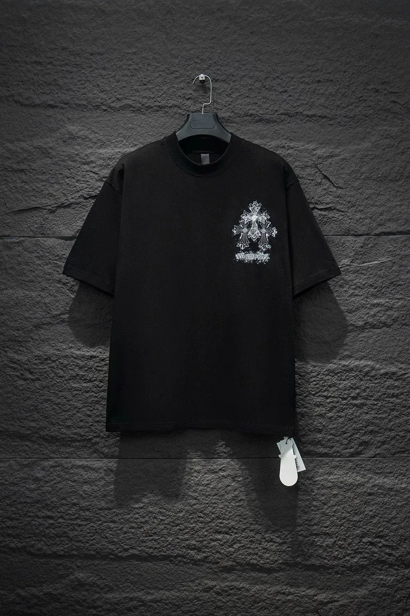 Chrome Hearts Chrome Hearts CH Cross Black T-Shirt Black - 1