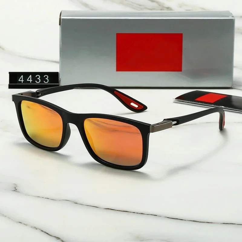 Other Unisex Polarized Sunglasses 4433-B Eyewear Black - 1