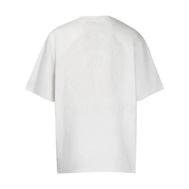Chrome Hearts Chrome Hearts Los Angeles Embossed T-Shirt White T-Shirts White - 1