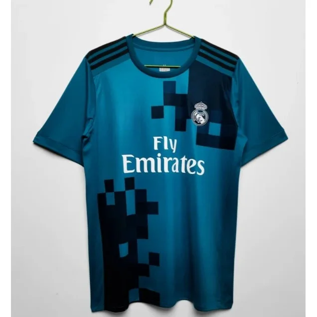Other 17-18 Real Madrid Away Jersey Football Shirt Blue - 1