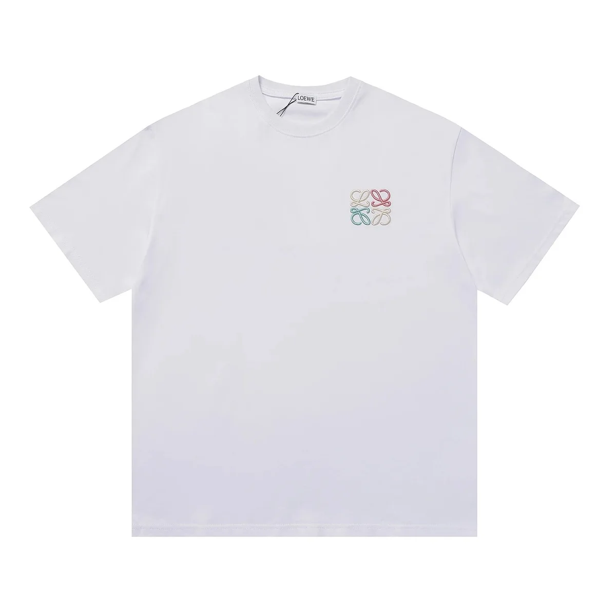 Loewe Loewe Anagram White T-Shirt White