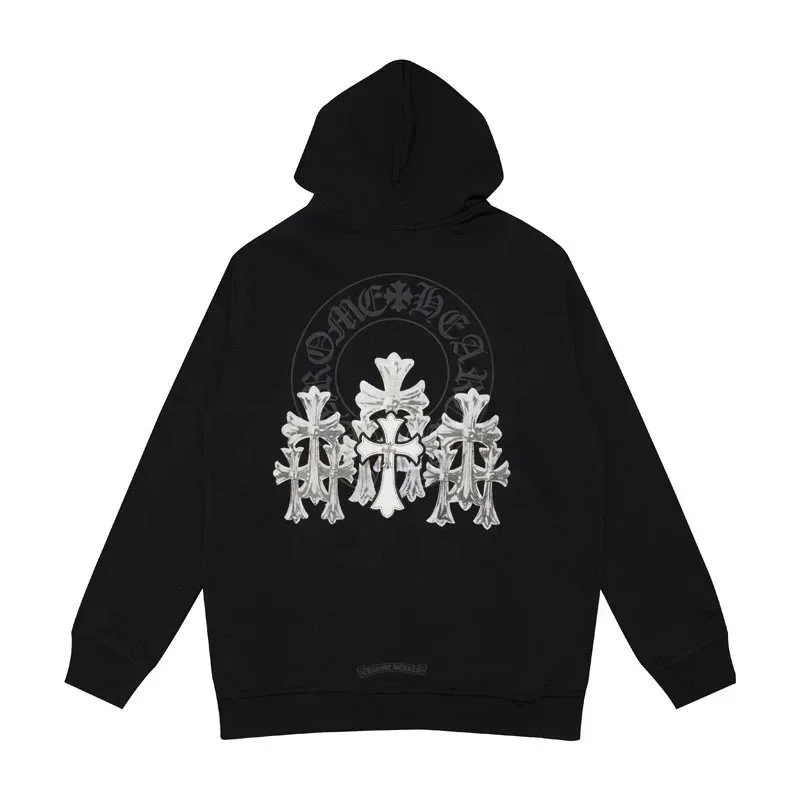 Chrome Hearts Chrome Hearts CH Cross Black Hoodie Black