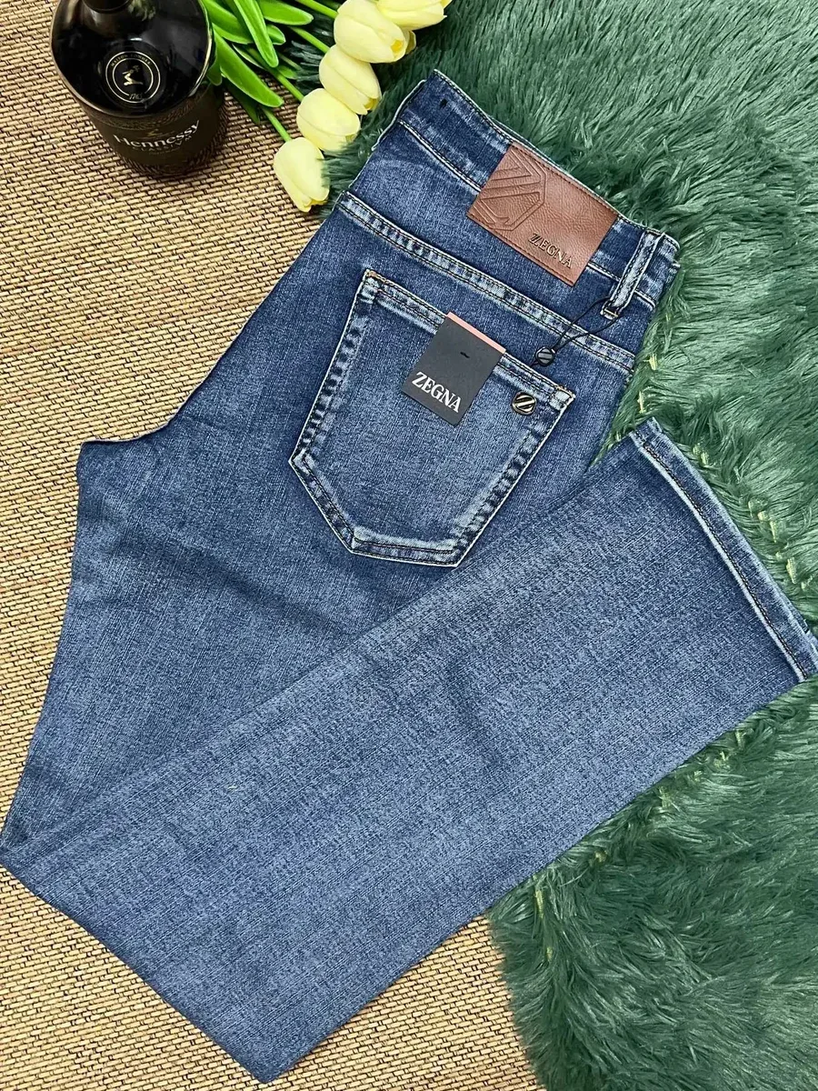 Ermenegildo Zegna Zegna Denim Blue Jeans Blue