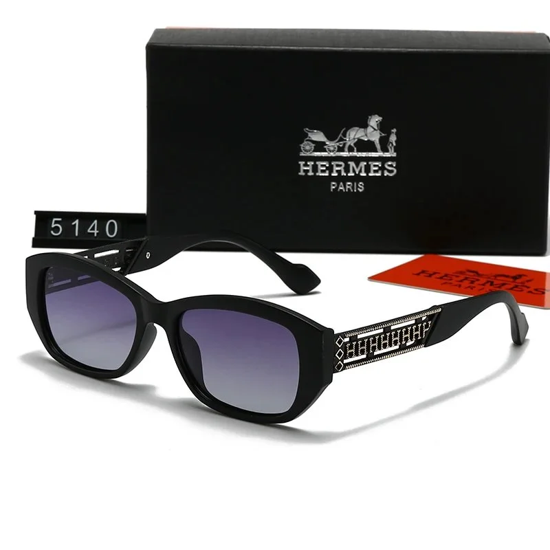 Hermès Hermès Classic Logo 5140-A Sunglasses Black