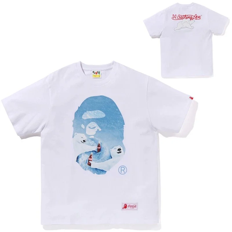 A Bathing Ape A Bathing Ape BAPE STA Polar Bear White T-Shirt White - 1
