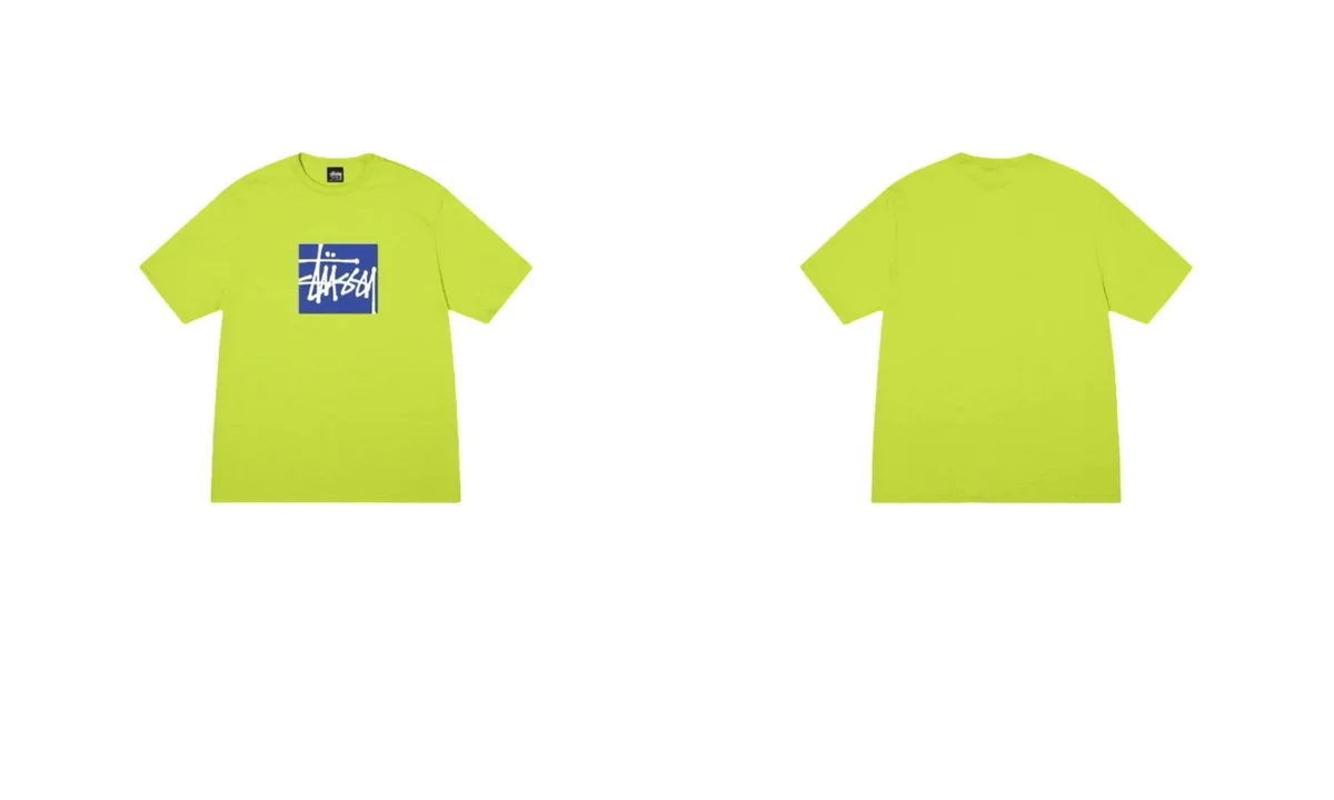 Stussy Stussy Stüssy Basic Logo T-Shirt XB2031 Green Green - 1