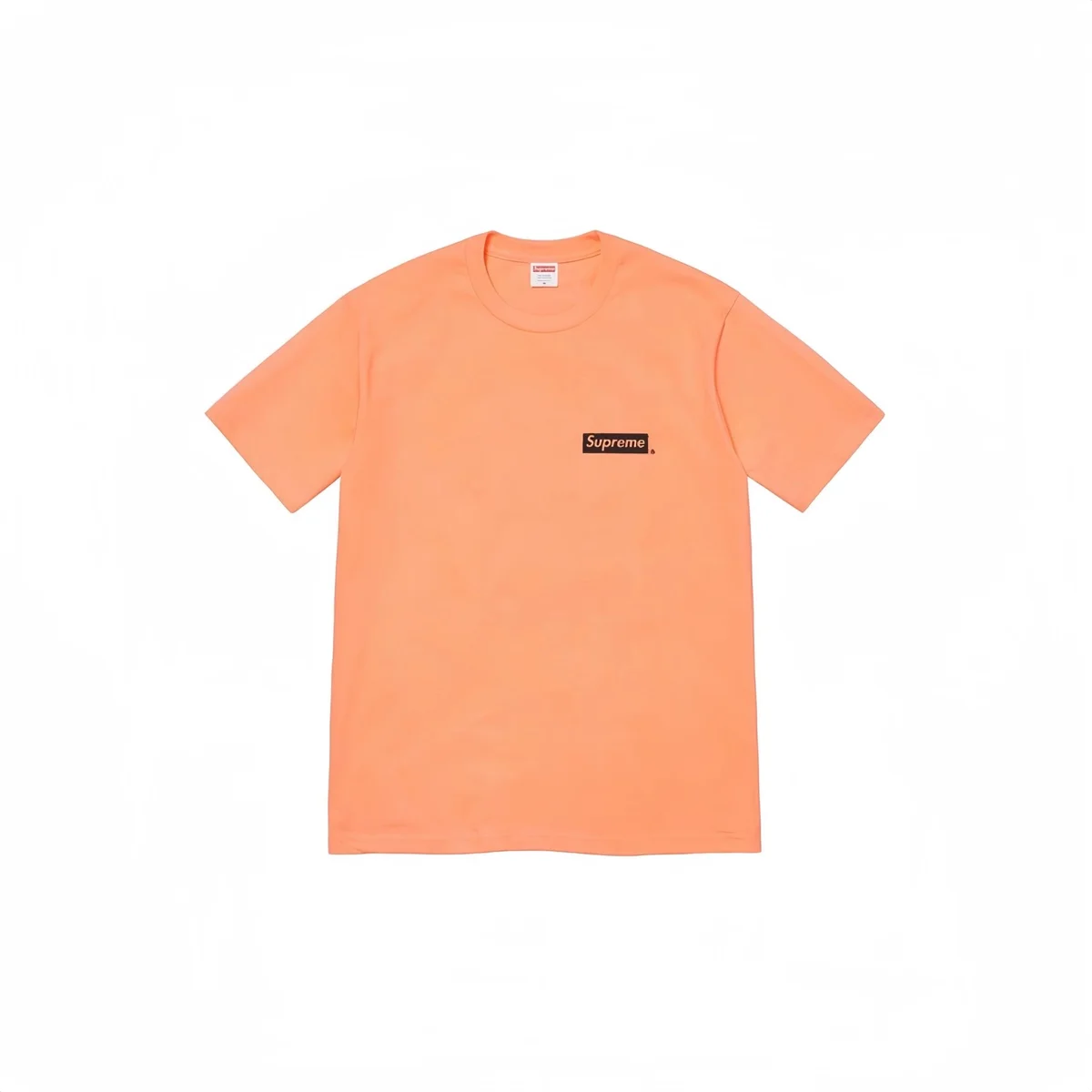 Supreme Supreme Box Logo T-Shirt Sail Orange T-Shirt Orange - 1