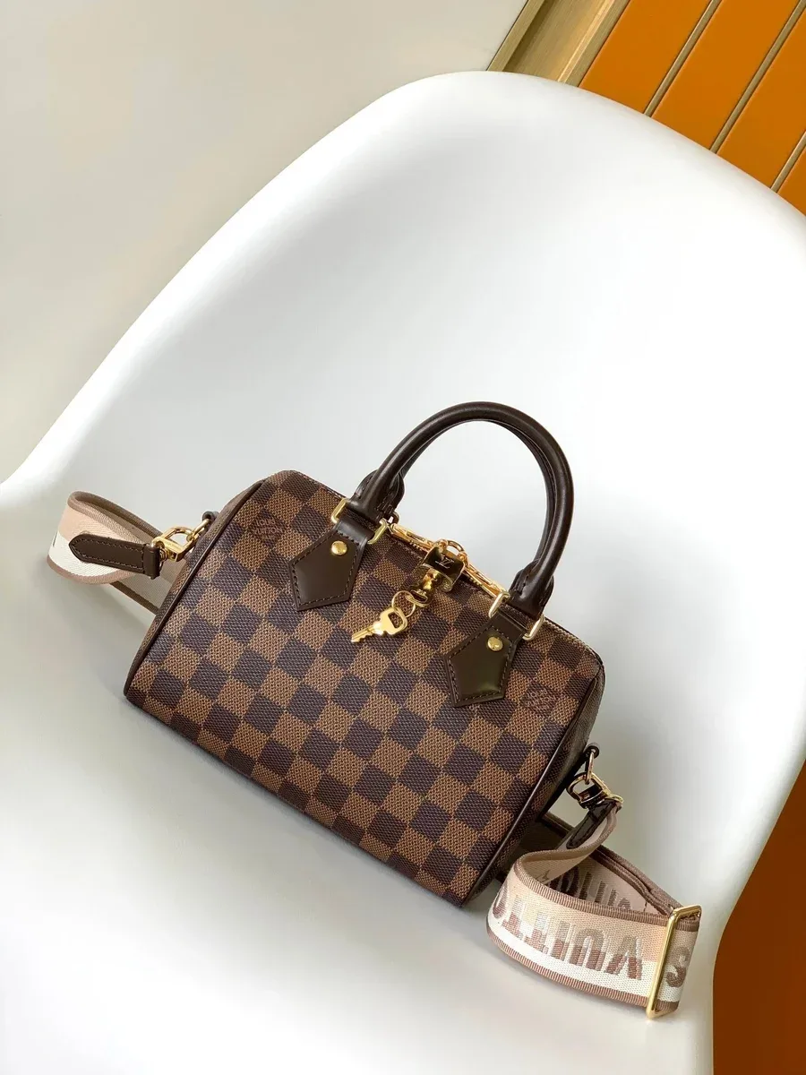 Louis Vuitton Louis Vuitton Speedy Brown Monogram Handbag Brown