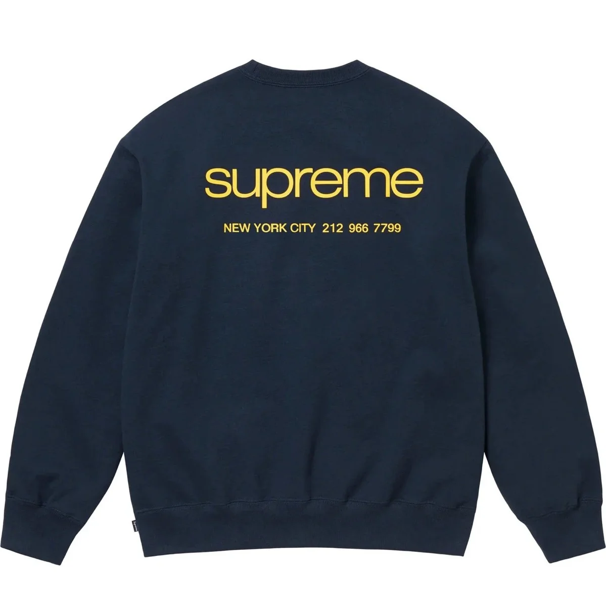 Supreme Supreme Supreme Sweatshirt Royal Blue Blue - 1