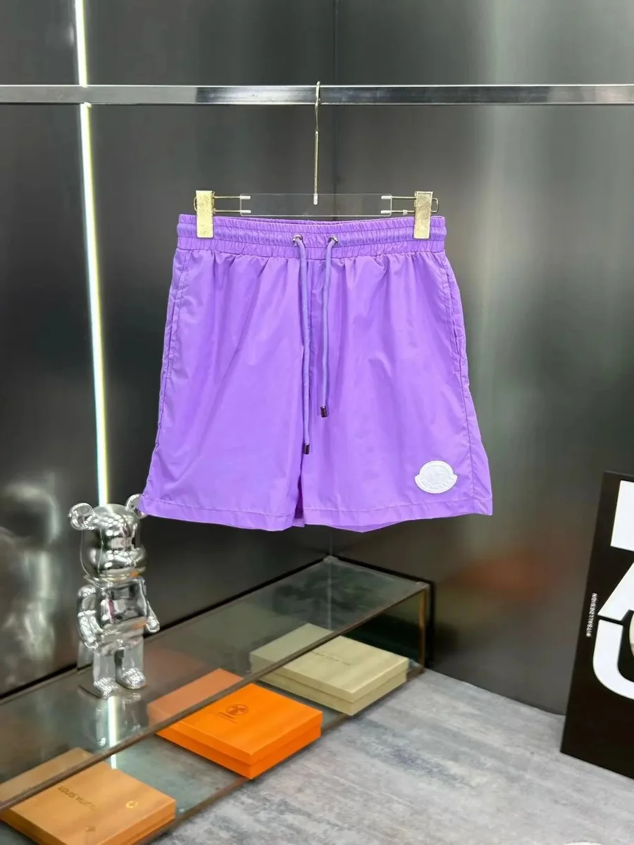 Moncler Moncler Violet Shorts Purple