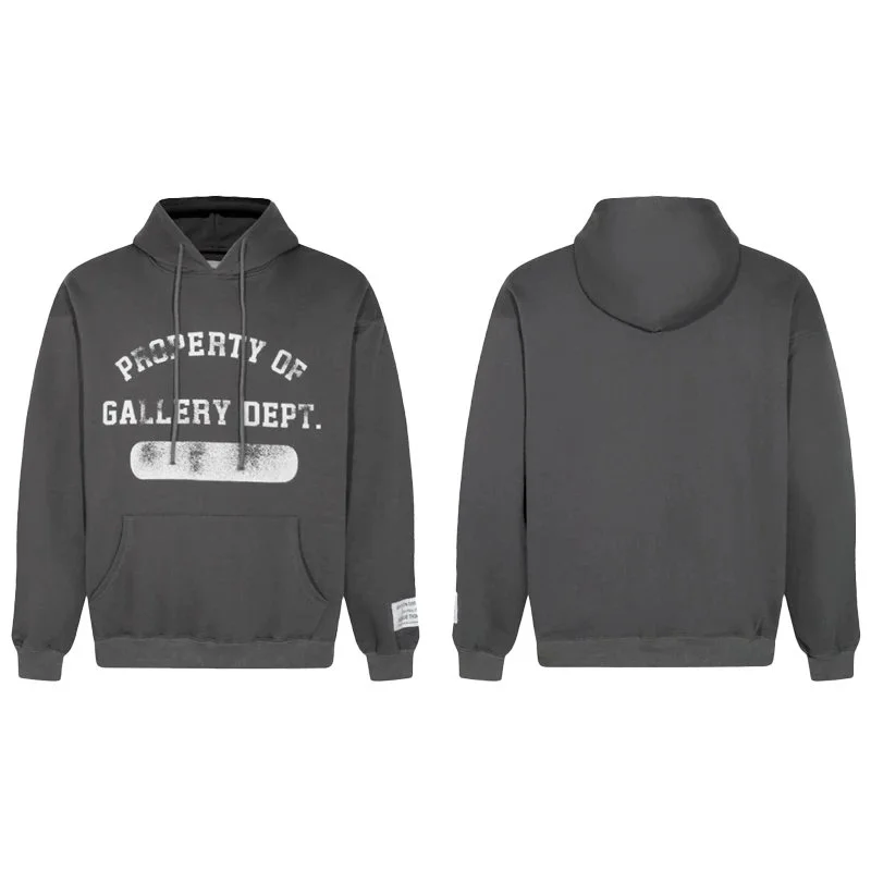 Gallery Dept. Gallery Dept. Charcoal Hoodie Grey - 1