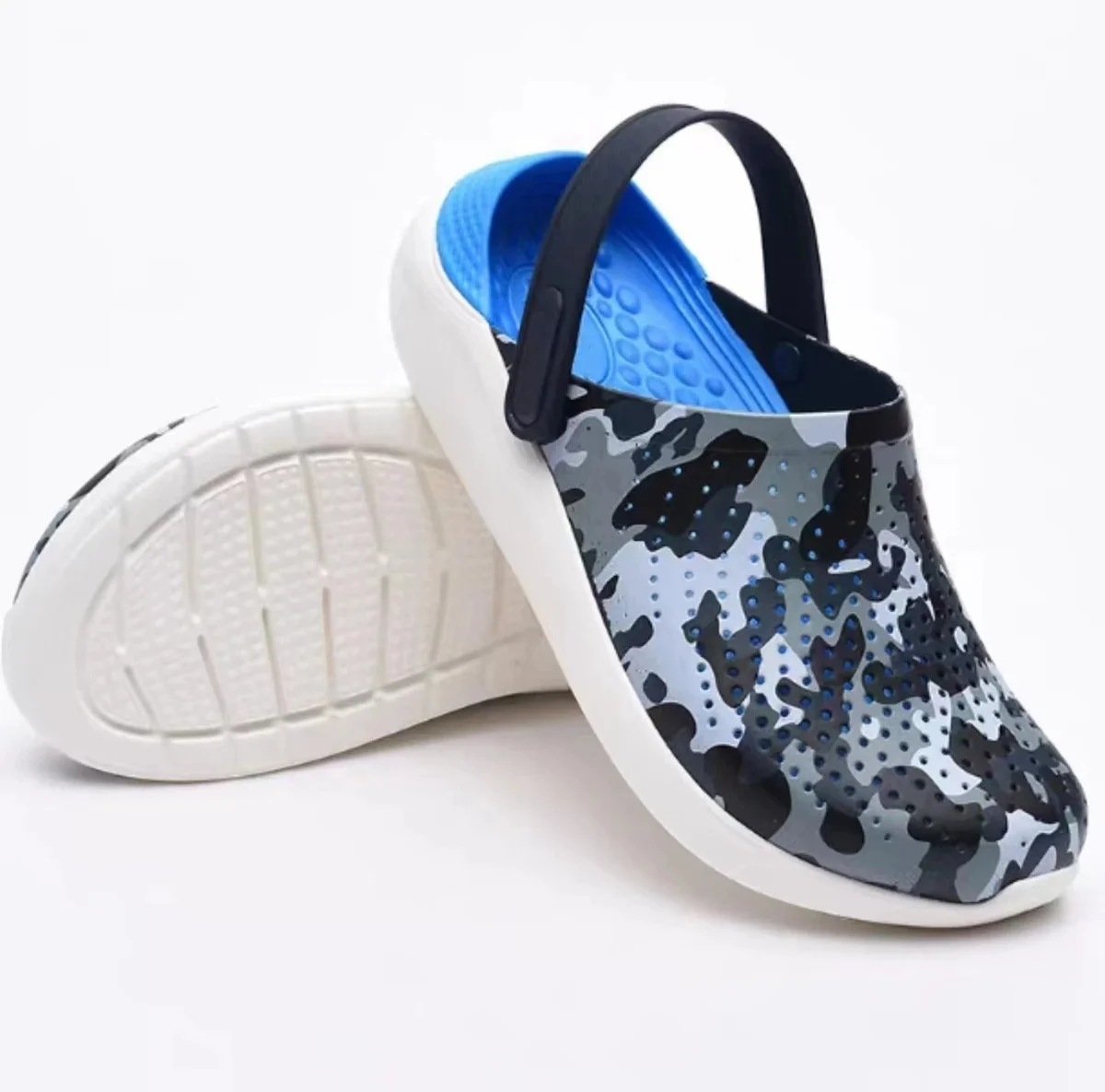 Crocs Crocs Classic Clog Camo Deep Blue Navy - 1