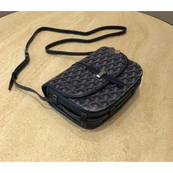 Goyard YARD宝蓝色手提包