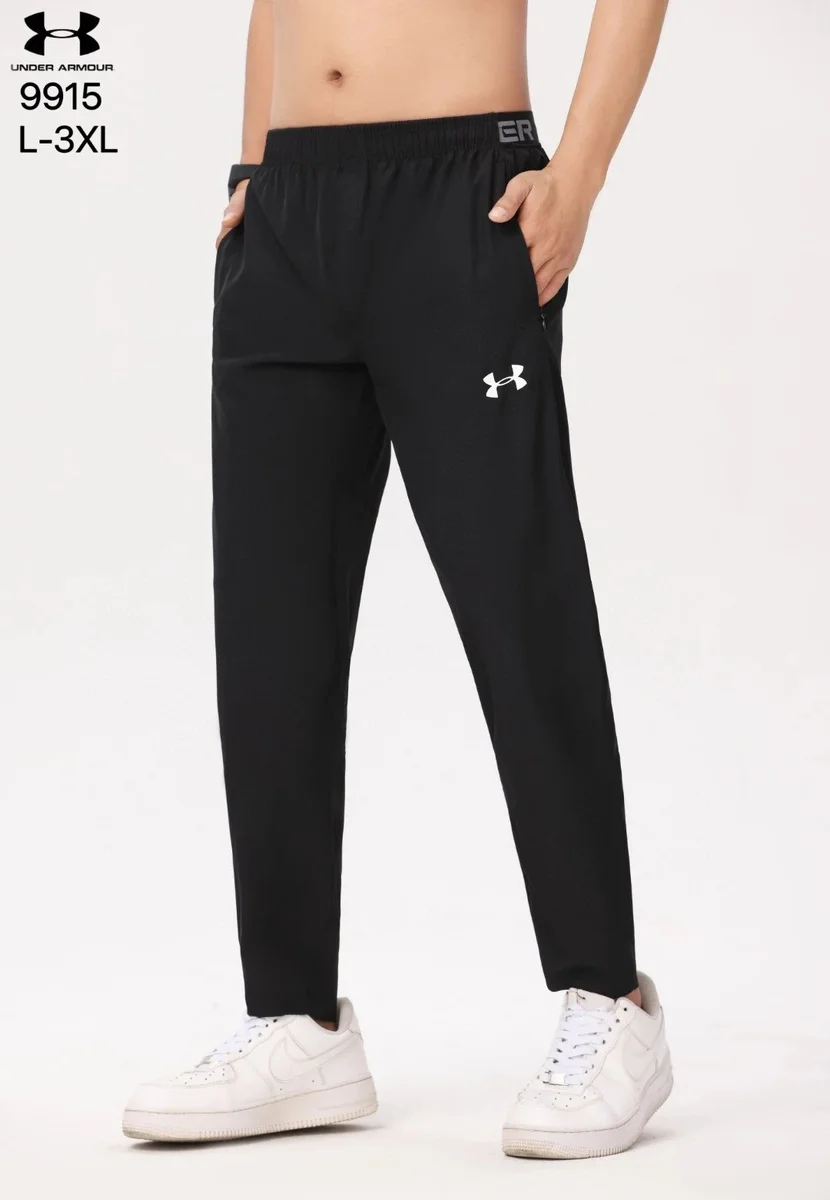 Under Armour Under Armour 9915 Black Slim-Fit Pants Black - 1